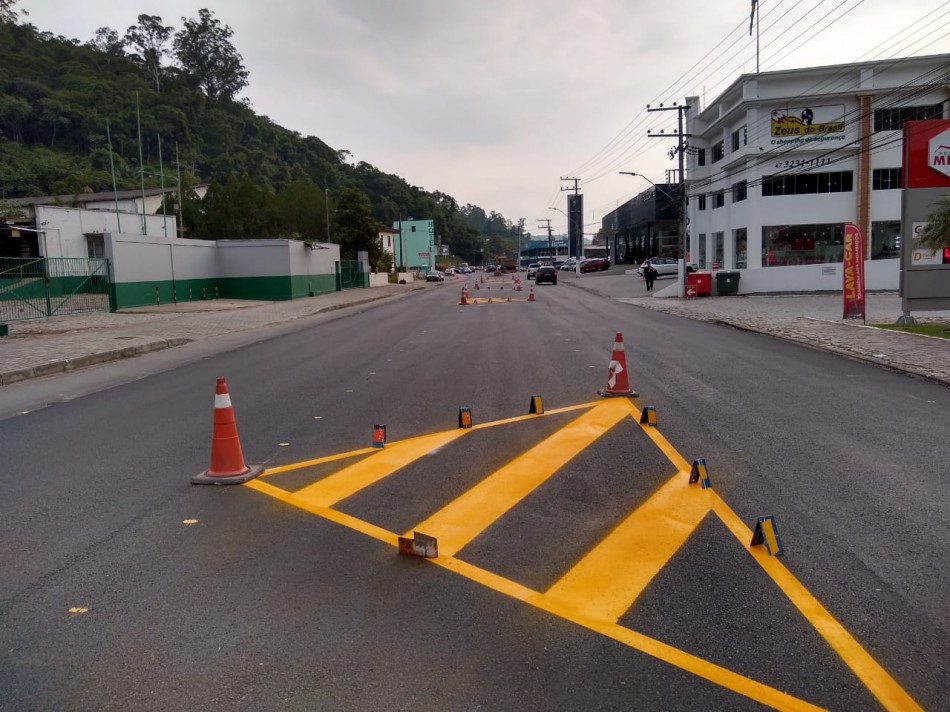 Corredor de ônibus na Rua Itajaí será liberado a partir desta quarta-feira