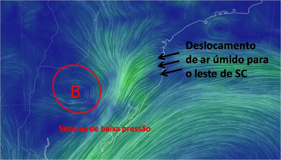 Defesa Civil do município indica chuva até quinta-feira, mas de intensidade fraca a moderada 