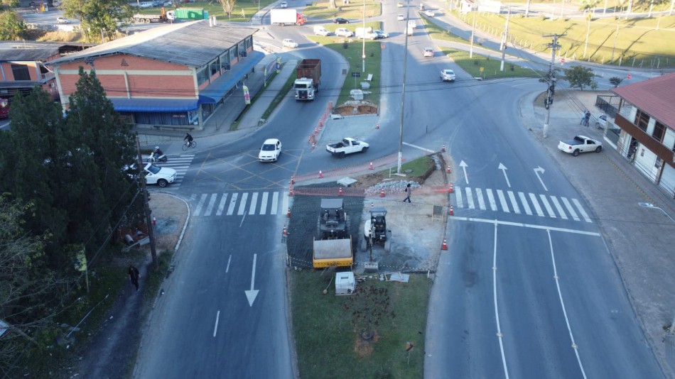 Trecho que vai receber rotatória no Salto do Norte será fresado nesta quinta-feira