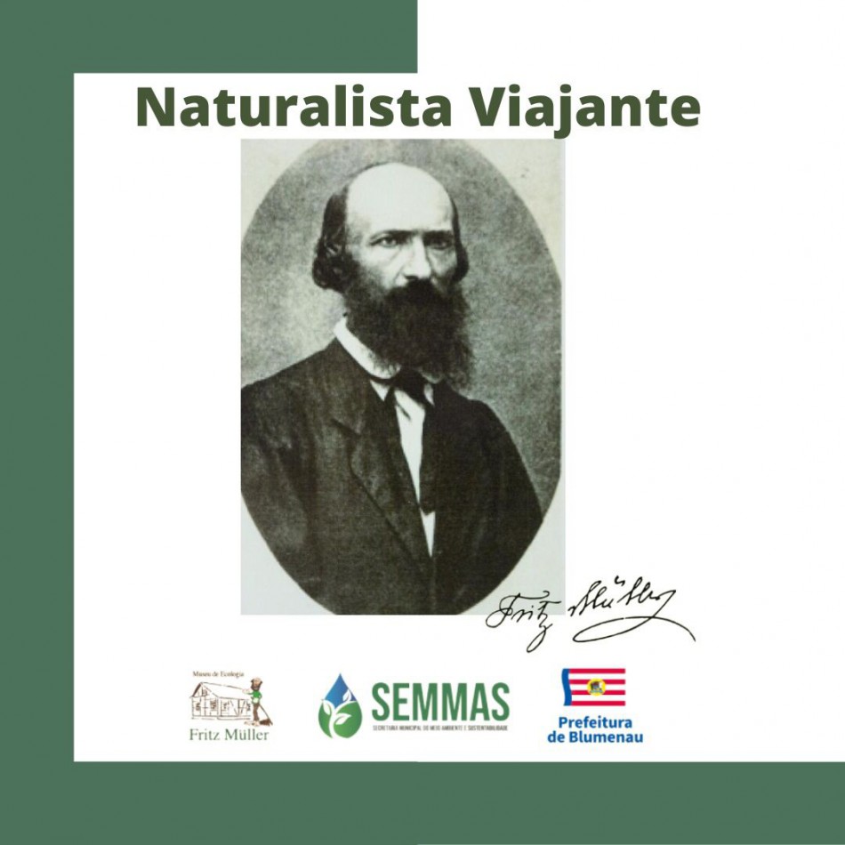 O Museu Fritz Müller promove mostra virtual com o tema "Naturalista Viajante"