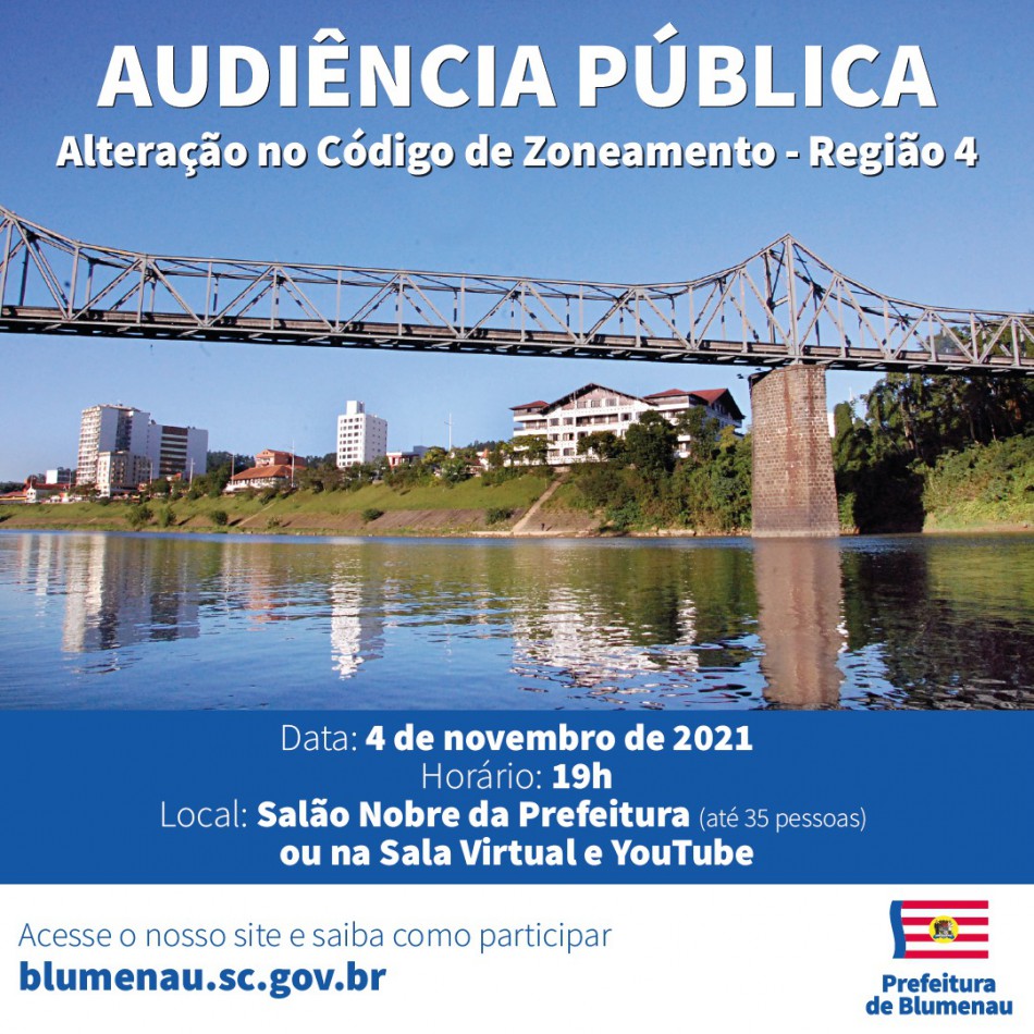 Audiência Pública sobre alteração do código de zoneamento da Região Administrativa nº 4