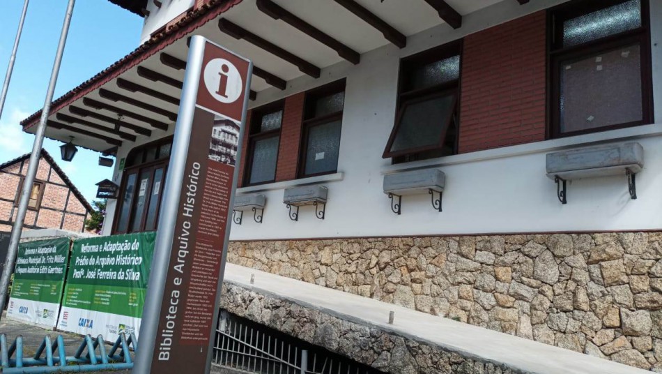 Reformas na biblioteca e arquivo histórico chegam à fase final