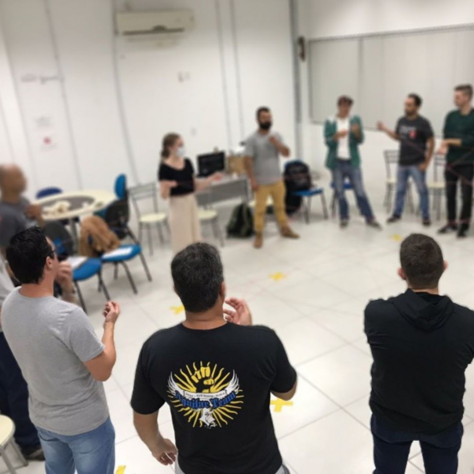 Semudes realiza grupo reflexivo para homens autores de violência doméstica