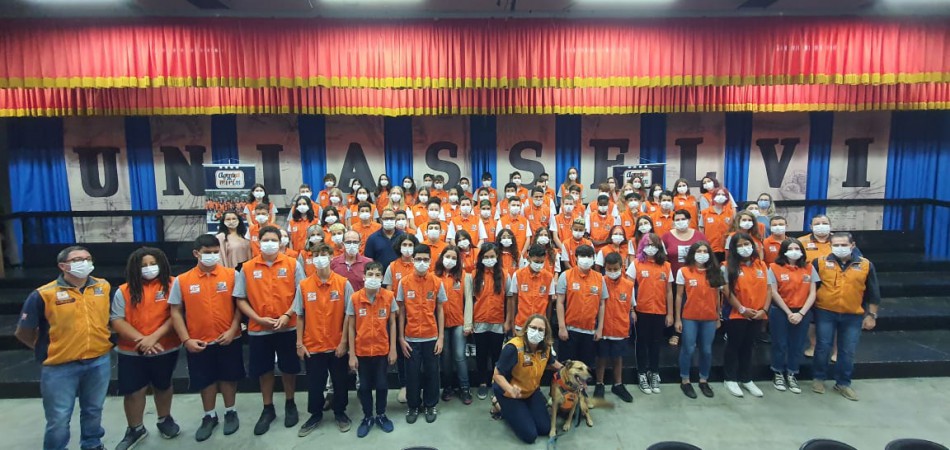 Cerimônia marca retomada dos Projetos Educativos da Defesa Civil nas escolas