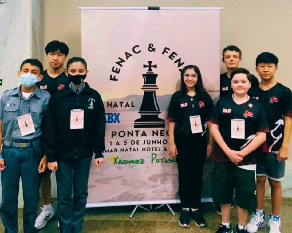 Enxadristas de Blumenau participam de Campeonato Nacional no Rio Grande do Norte