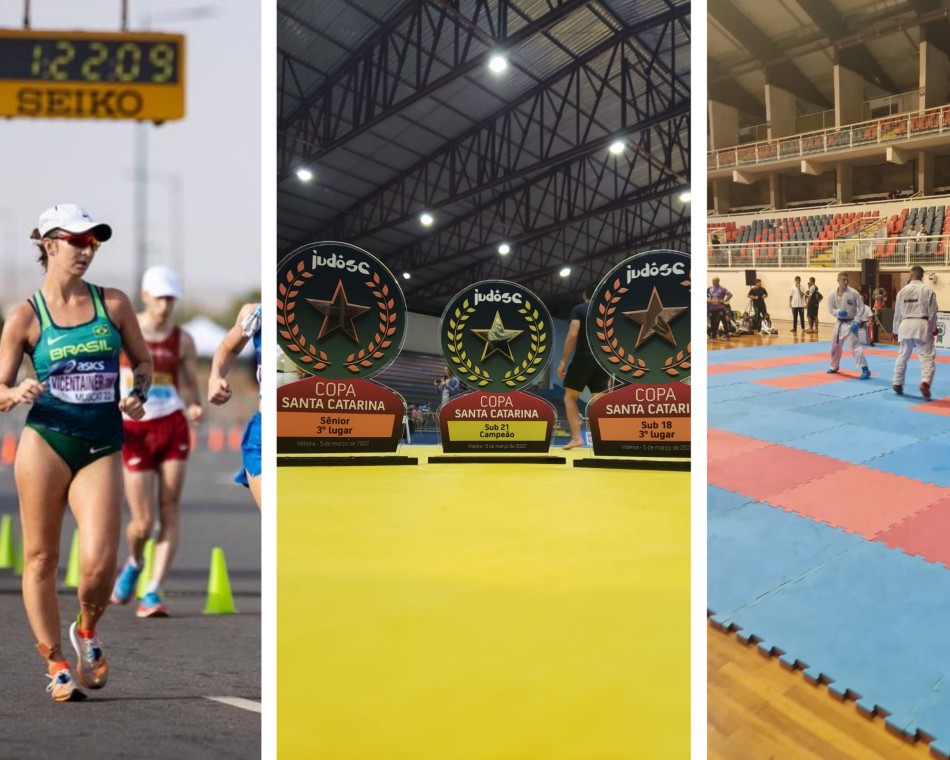 Conquistas em diversas modalidades coletivas marcaram o fim de semana do esporte de Blumenau