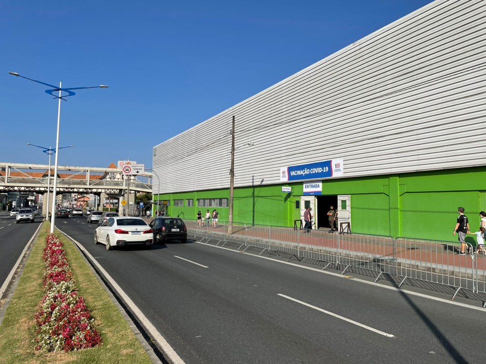 Central de Vacinação contra Covid-19 de Blumenau começa atender no Setor 3 do Parque Vila Germânica