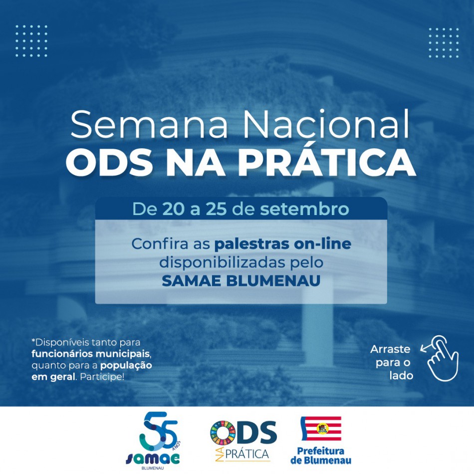 Samae realiza palestras on-line abertas aos servidores e à comunidade