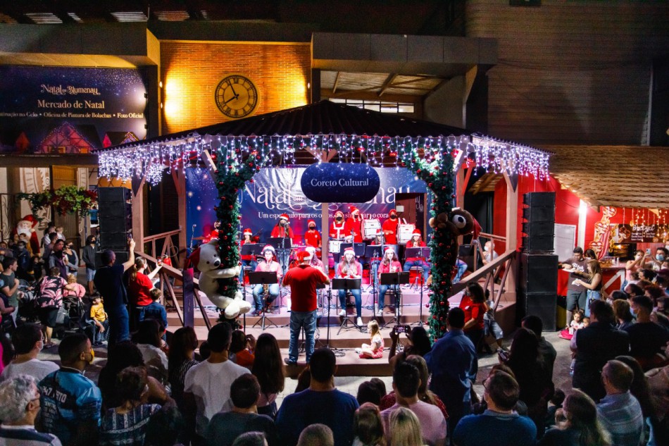 Confira a programação da penúltima semana de apresentações culturais do Natal em Blumenau
