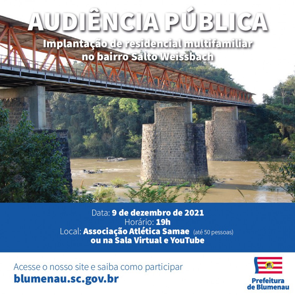Audiência pública apresenta EIV para implantação empreendimento residencial multifamiliar no bairro Salto Weissbach 