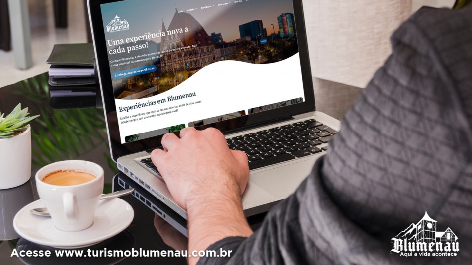 Turismo de Blumenau estreia novo site com nova identidade visual e conteúdos exclusivos