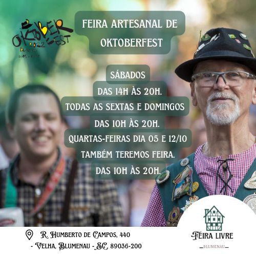 Semmas promove Feira de Artesanato de Oktoberfest