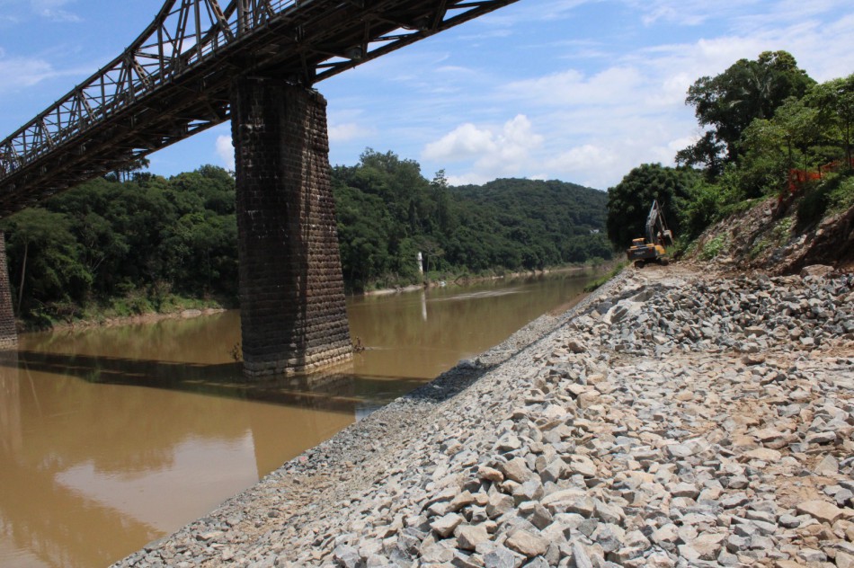 Revitalização da Margem Esquerda começa a ganhar forma em Blumenau