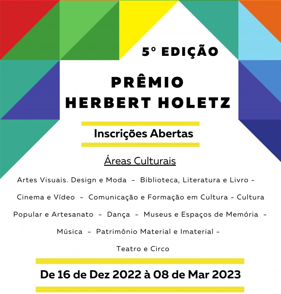 5º Prêmio Herbert Holetz vai distribuir R$ 550 mil