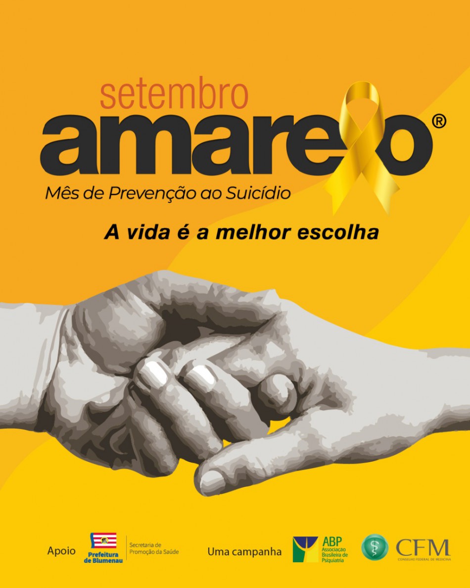 Blumenau tem programação de prevenção ao suicídio durante o mês de setembro