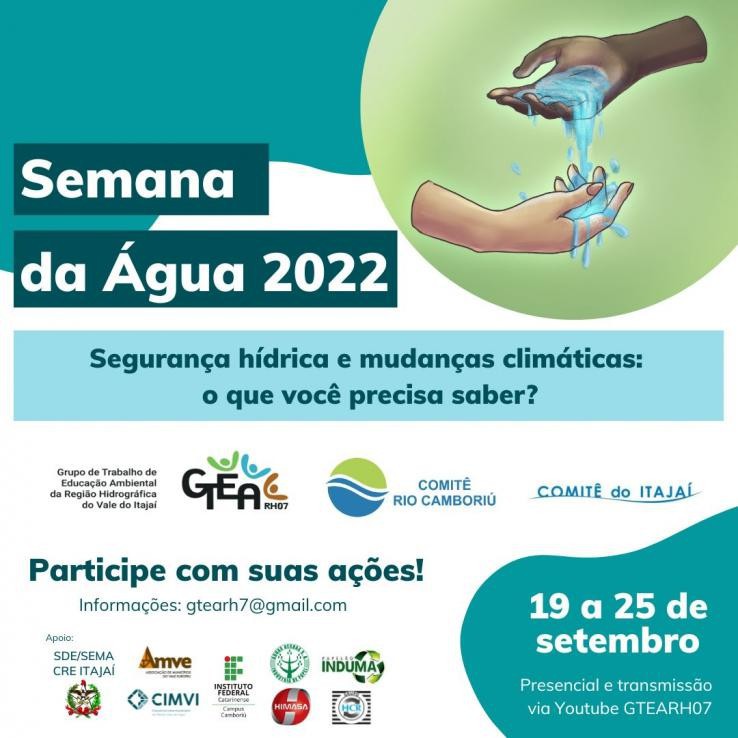 Secretaria do Meio Ambiente e Sustentabilidade promove atividades na Semana da Água