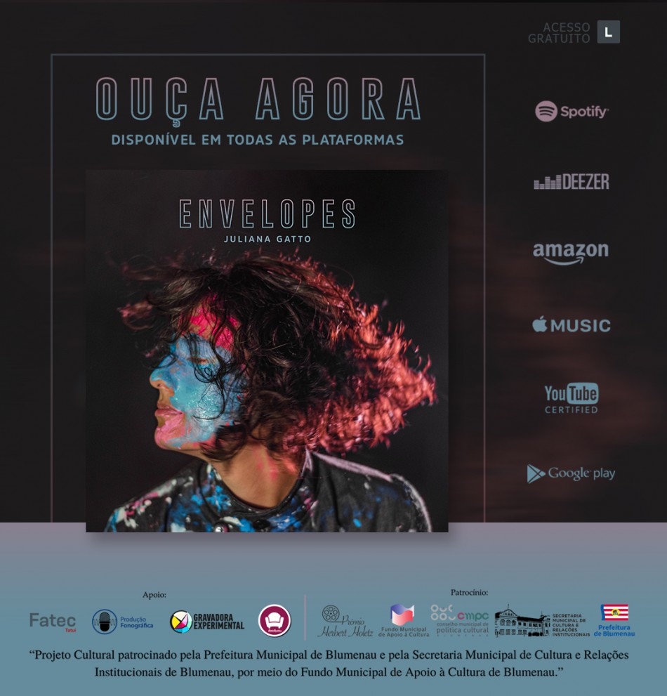 Cantora Juliana Gatto lança novo trabalho musical