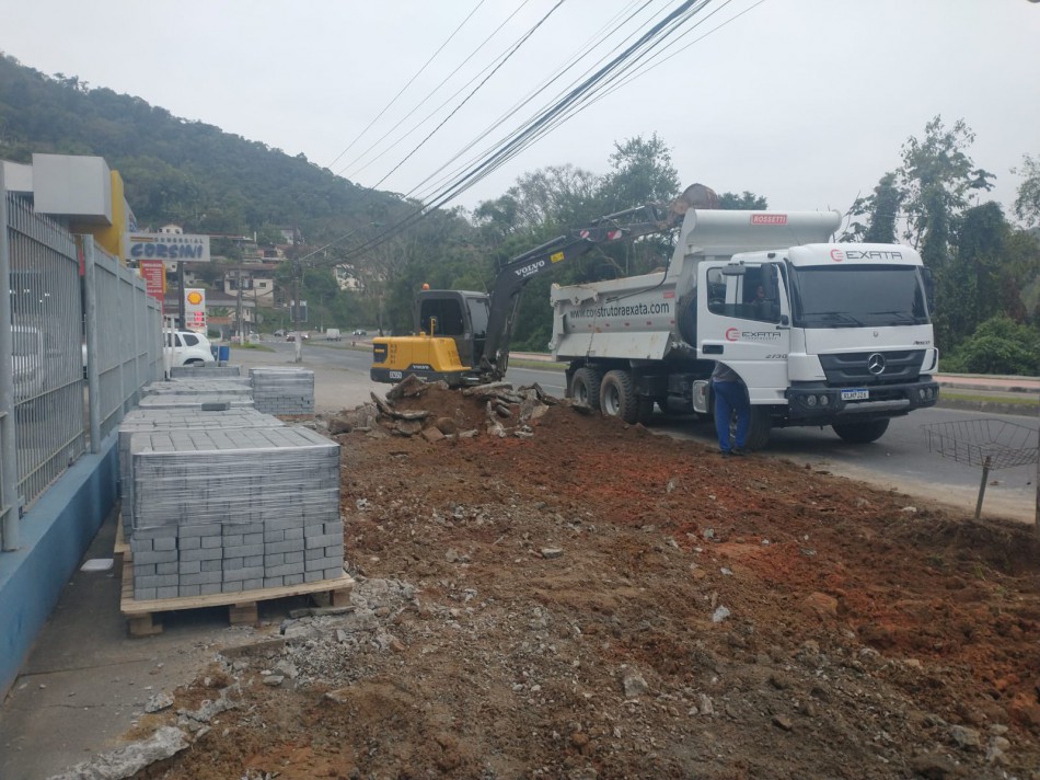 Reurbanização das ruas 2 de Setembro e Missões atinge 50% de execução 