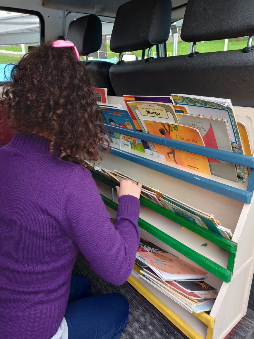 Biblioteca Ambulante está novamente na estrada