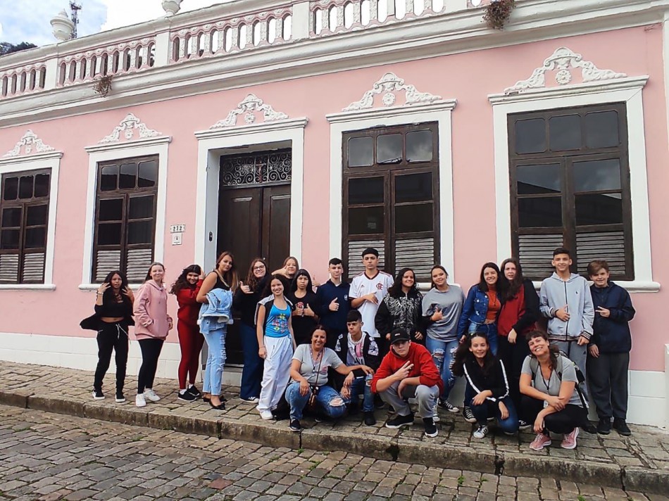 Grupo de Adolescentes do Cras VII visita São Francisco do Sul