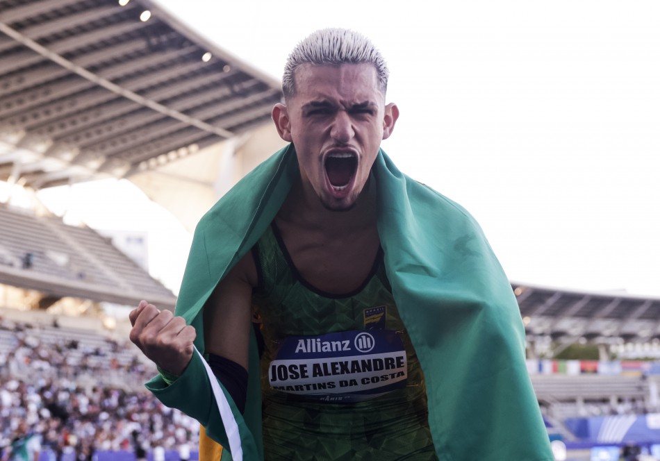 José Alexandre conquista a prata no Mundial de Atletismo Paralímpico em Paris