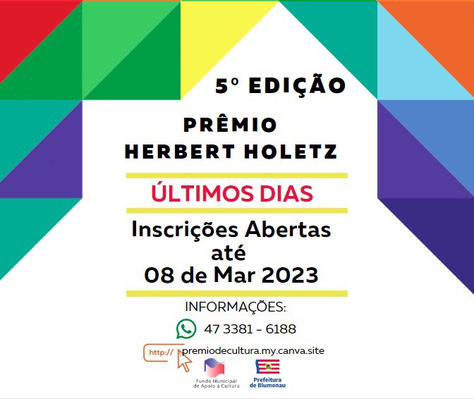 Últimos dias para se inscrever ao Prêmio Herbert Holetz