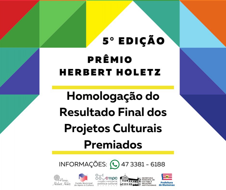 5º Prêmio Herbert Holetz contempla 24 projetos culturais