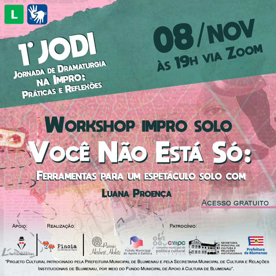 Dramaturgia é tema de workshop online