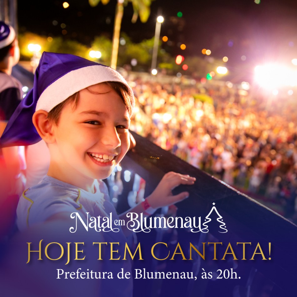Tradicional Cantata de Natal acontece nesta segunda-feira