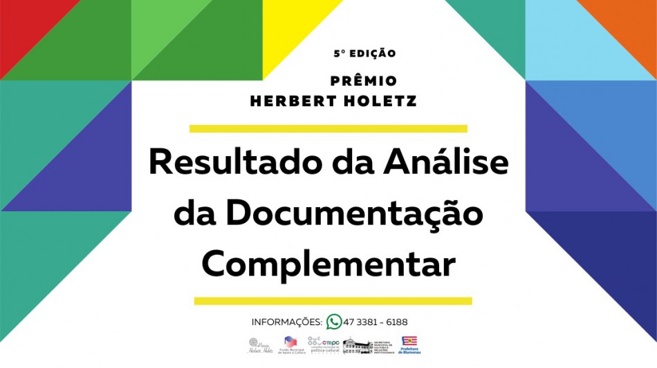 Prêmio Herbert Holetz conclui análise documental