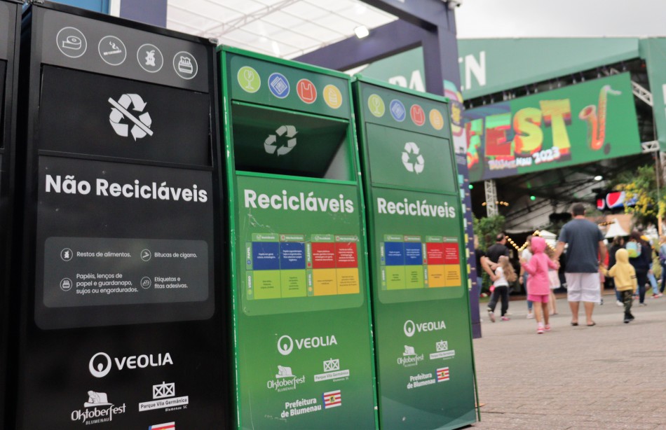 Sustentabilidade é marca registrada da Oktoberfest Blumenau