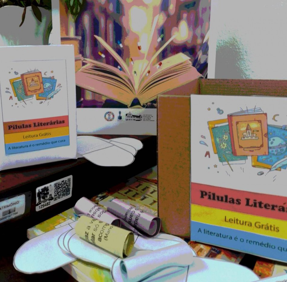 Biblioteca Dr. Fritz Müller lança projeto "Pílulas Literárias"