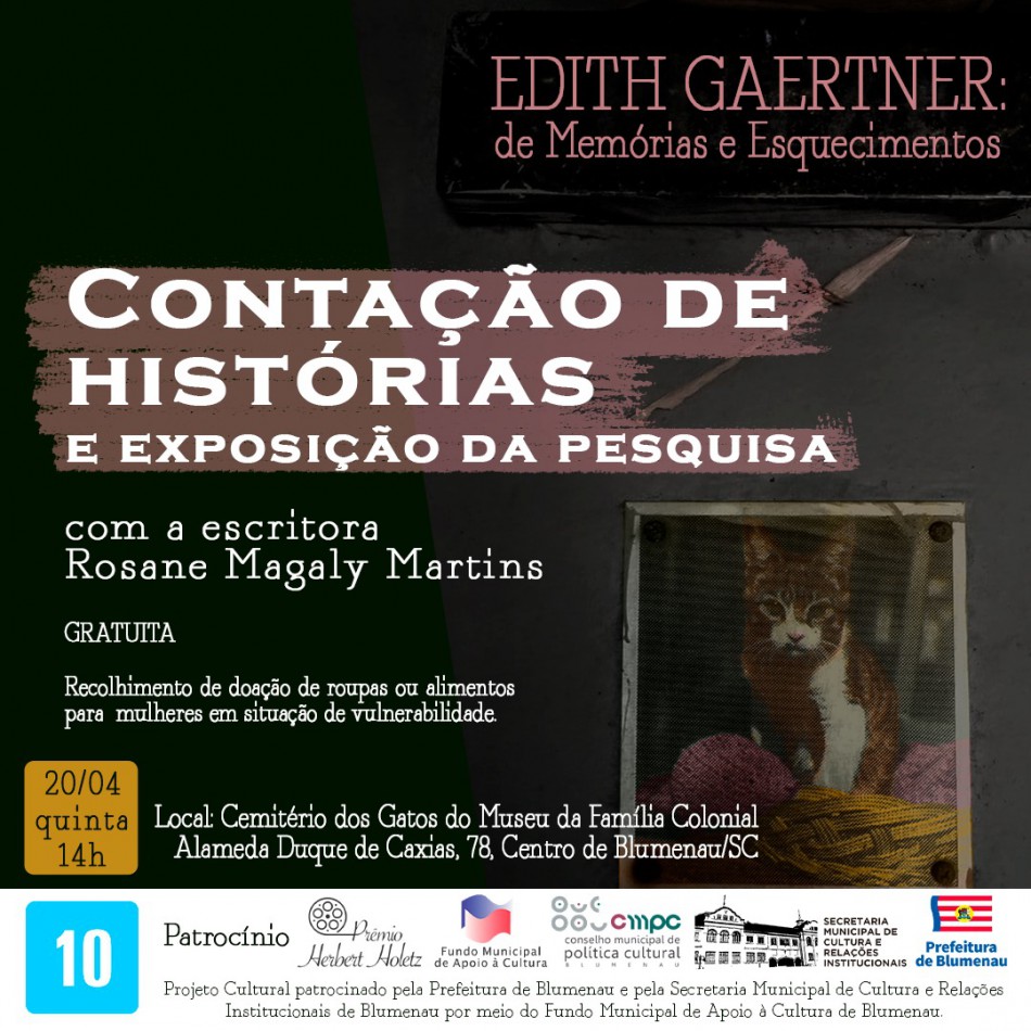 Pesquisa revisita a história de Edith Gaertner
