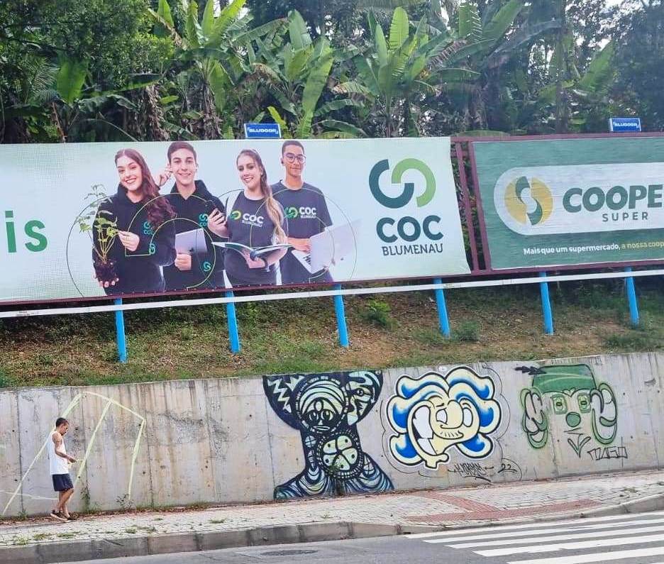 Rota de Arte Urbana inicia nas Gaitas Hering
