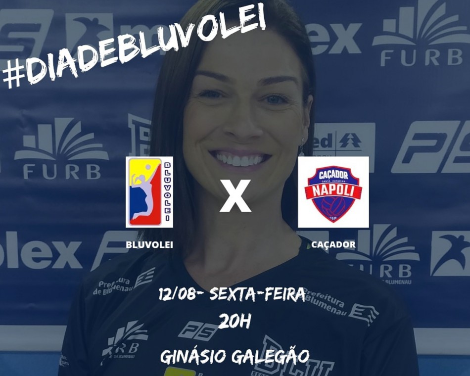 Bluvolei estreia no Campeonato Estadual de Vôlei Feminino na próxima sexta-feira, 12