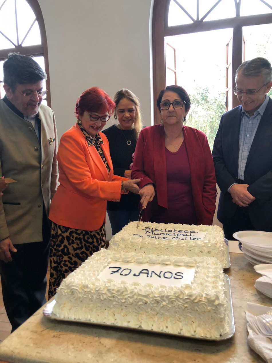 Blumenau celebra os 70 anos da Biblioteca Fritz Müller