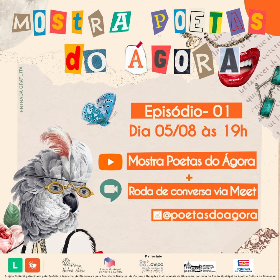 Poetas do Ágora estreiam mostra on-line