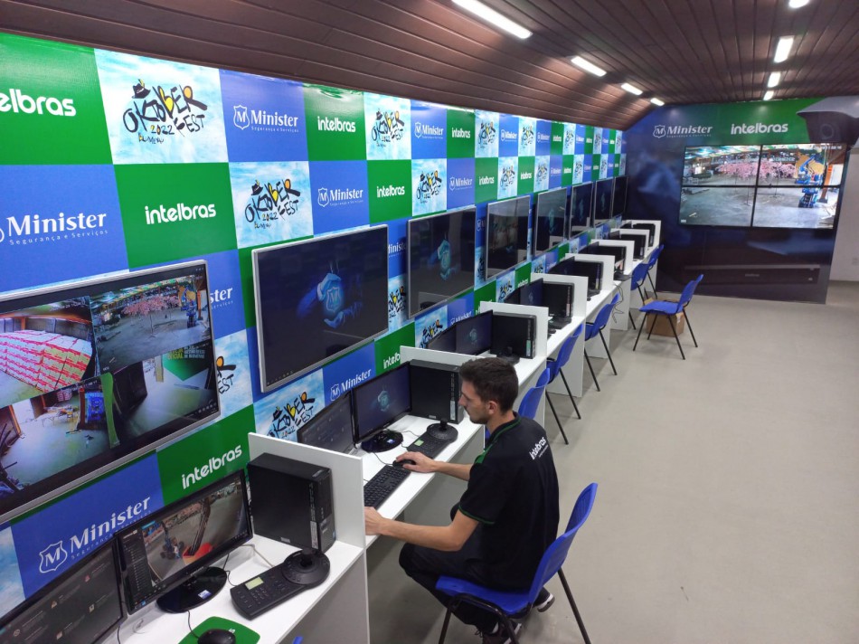 Entenda como será o monitoramento da segurança  na 37ª Oktoberfest