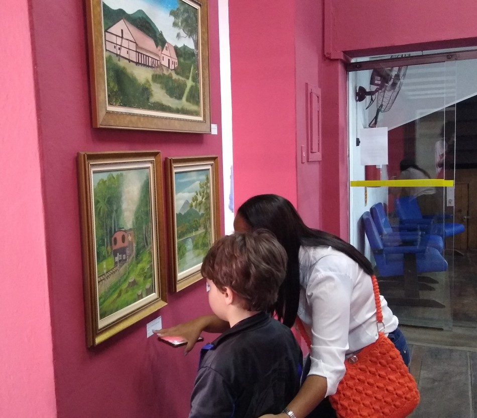 Crianças vibram com visita ao Museu de Arte de Blumenau