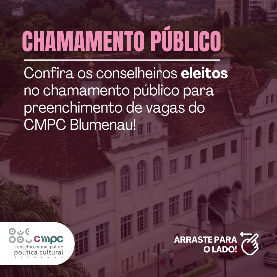 Cultura divulga lista de conselheiros eleitos para vagas remanescentes