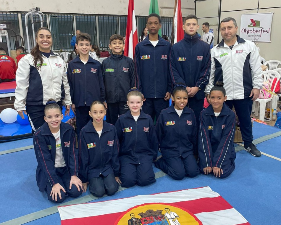 Ginástica Artística de Blumenau disputa fase estadual da Olesc e dos Jesc