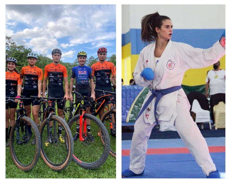 Ciclismo e karatê têm competições importantes neste fim de semana
