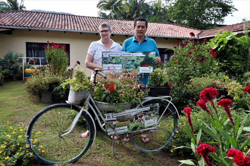 Moradora do Fidélis é a bicampeã do Concurso de Jardins 