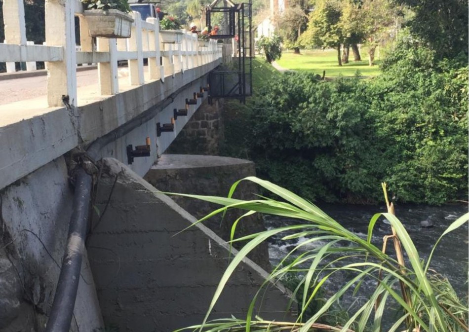 Ponte da Rua Bernardo Scheidemantel fica interditada para o trânsito no fim de semana