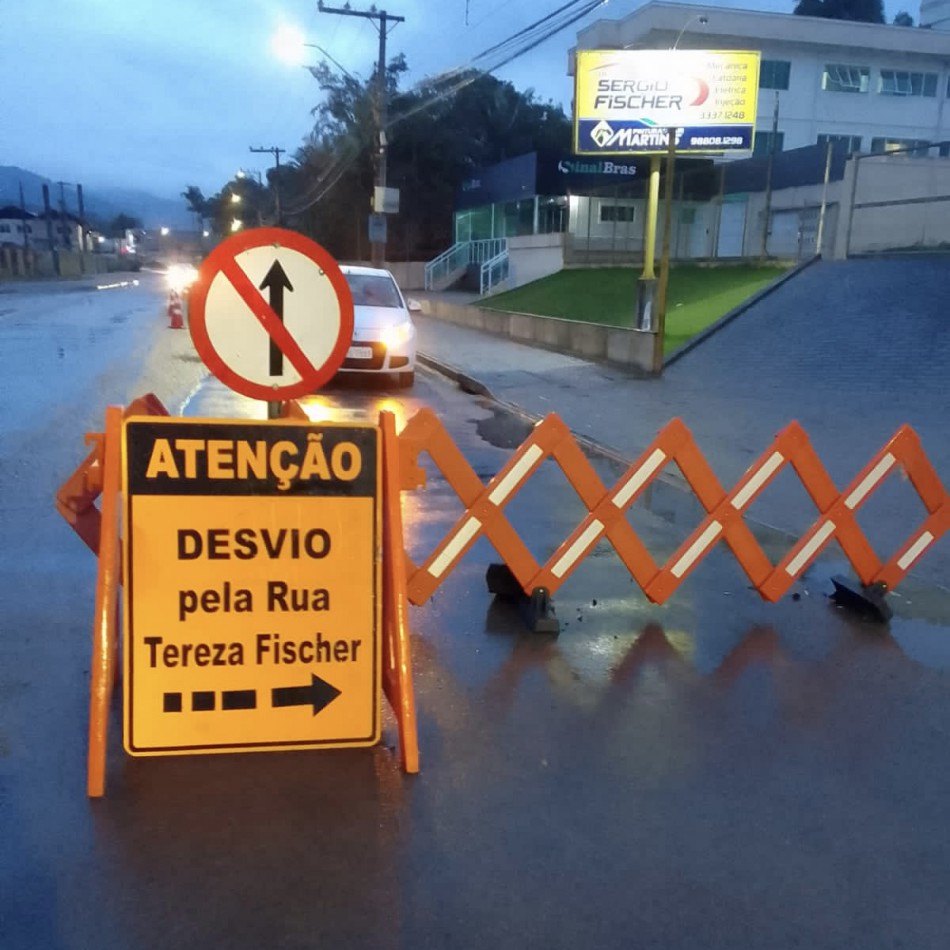 Obras do Samae suspensas em período de chuvas fortes