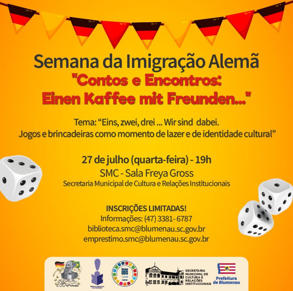 Contos e Encontros terá jogos e brincadeiras