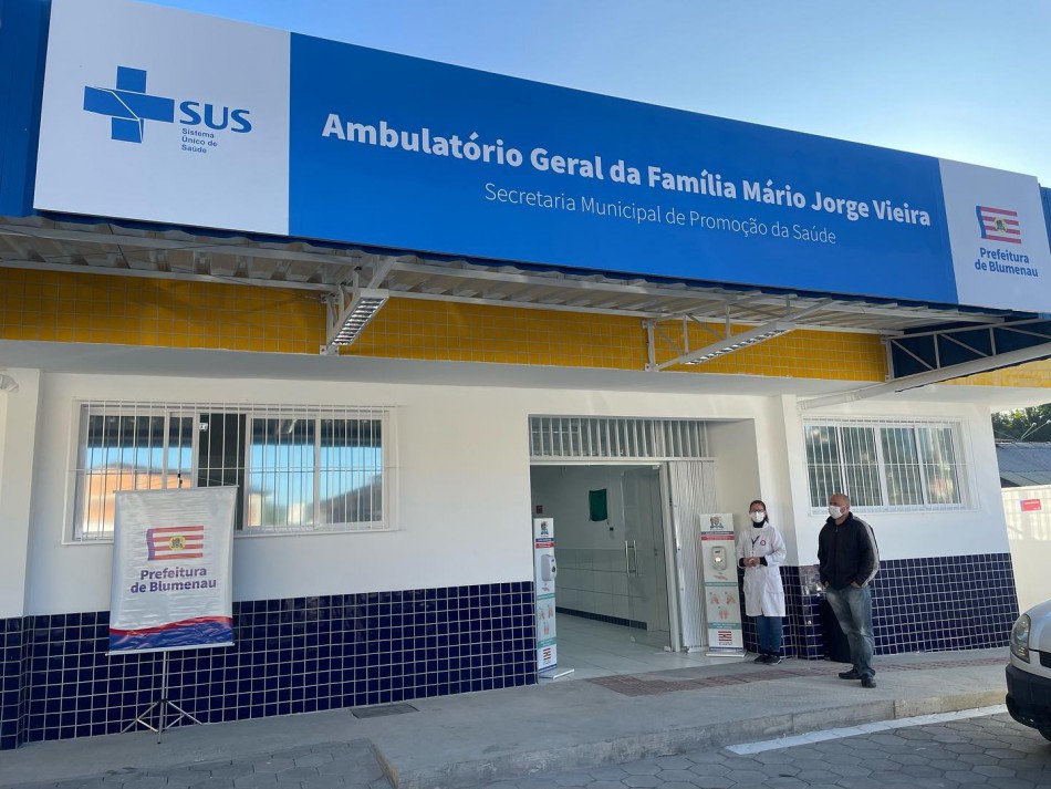 Prefeitura de Blumenau entrega novo Ambulatório Geral da Família Mário Jorge Vieira