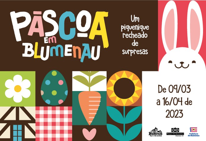 Com o tema "Um piquenique recheado de surpresas", Páscoa em Blumenau é lançada