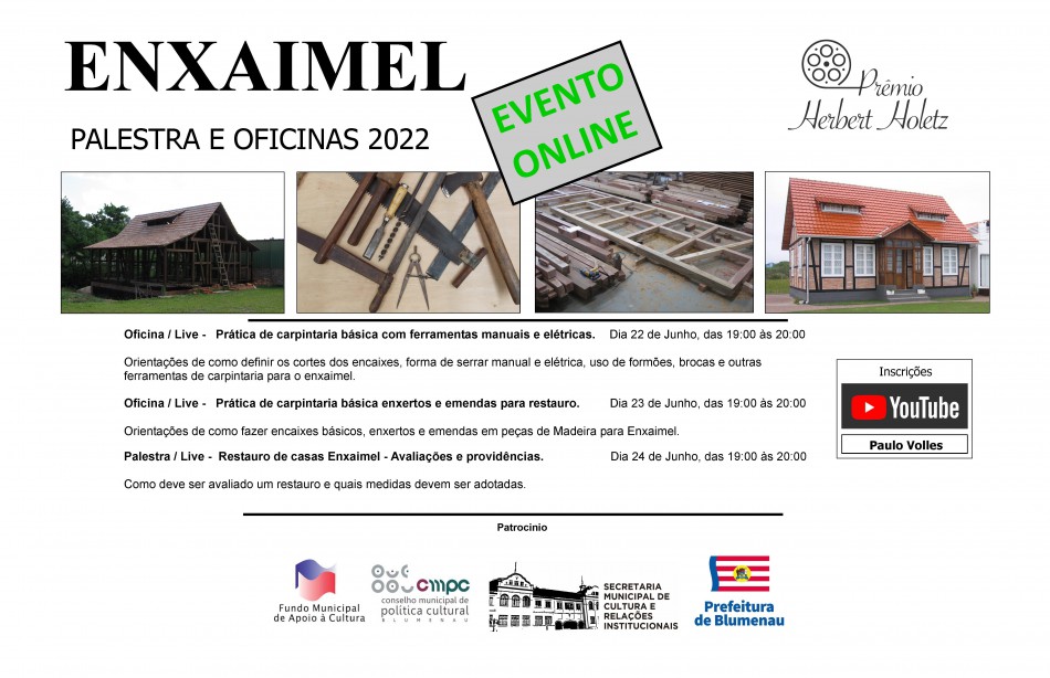 Programa on-line ensina técnicas de restauro enxaimel