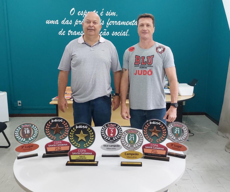 Secretaria do Esporte recebe visita de representante do Judô de Blumenau